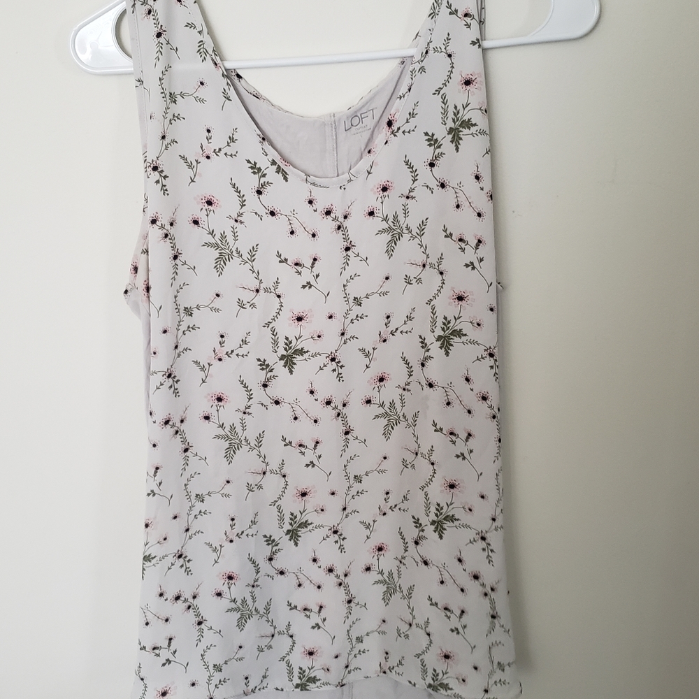Loft floral blouse
